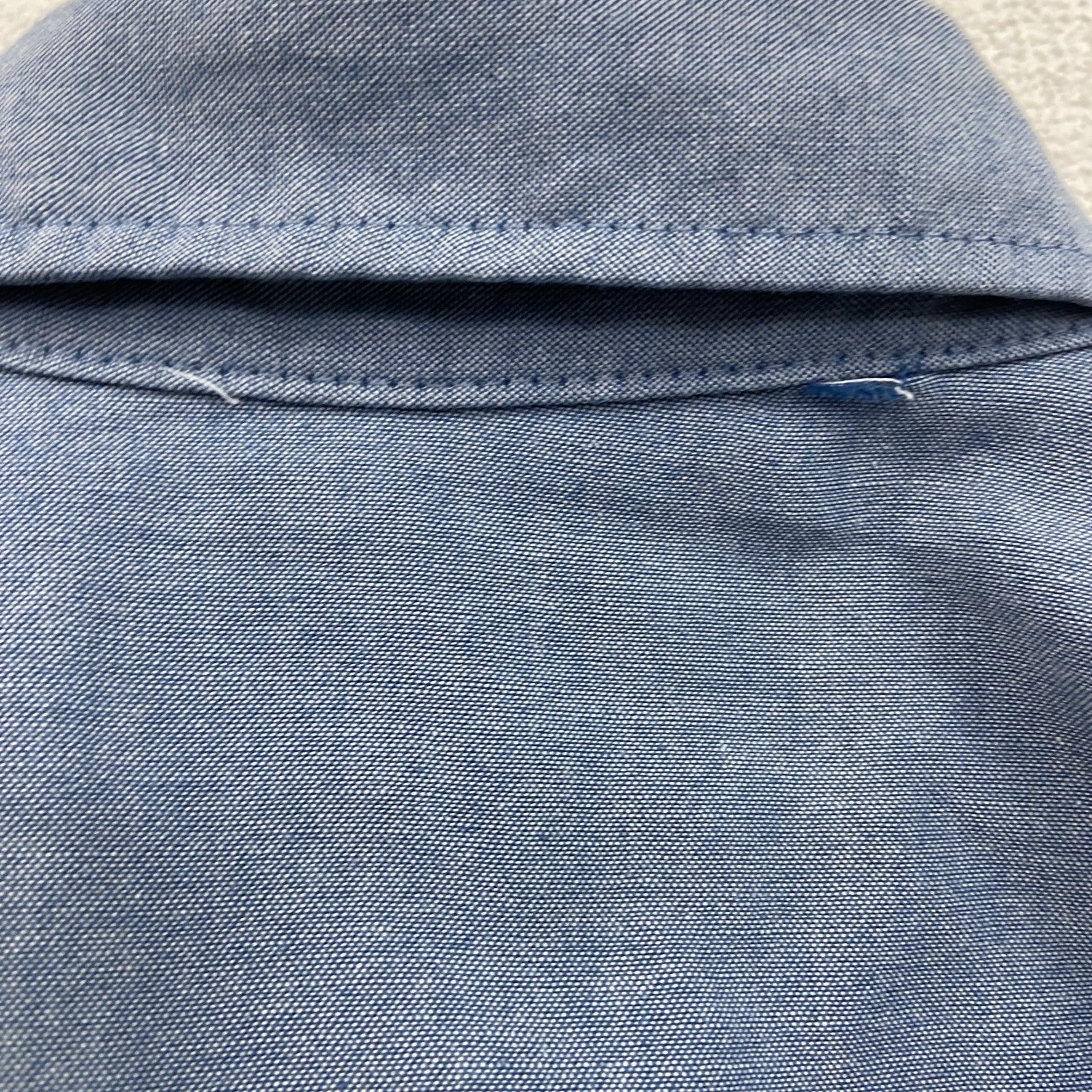 RED KAP　レッドキャップ　長袖ワークシャツ　青　ブルー　Lサイズ