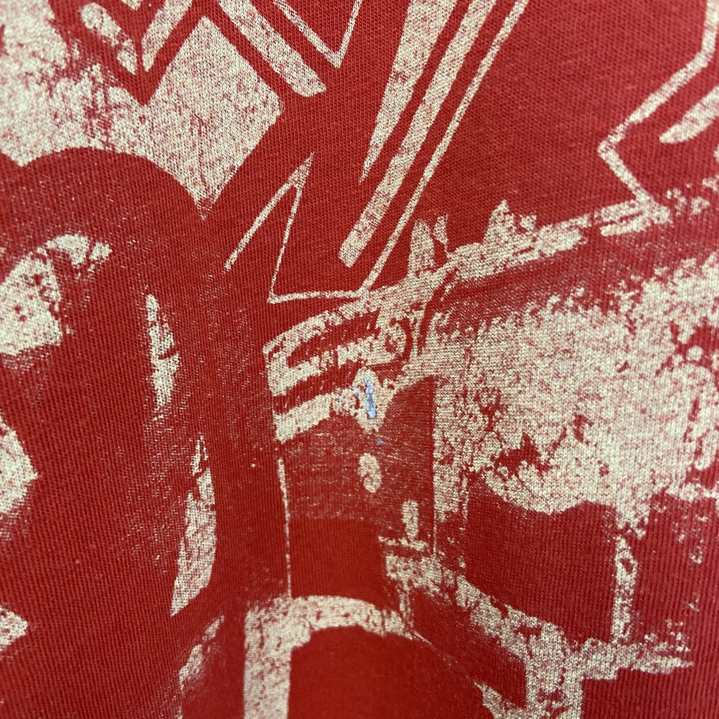 古着 used　OLDNAVY 　半袖バンドプリントTシャツ　AC/DC　カジュアルデザイン　赤　レトロ　クルーネック　XLサイズ