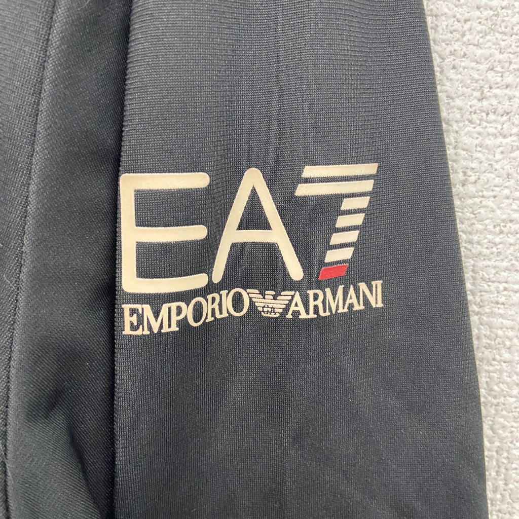 EA7　EMPORIO ARMANI　エンポリオアルマーニ　トラックジャケット/ジャージ　黒　ブラック　XLサイズ