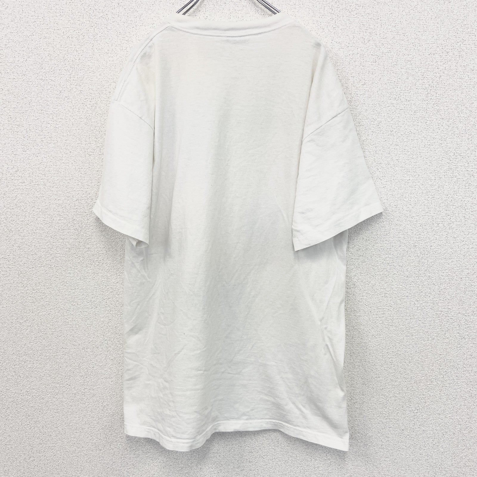 古着 used　DOLPHIN ドルフィン　半袖プリントTシャツ　カクレクマノミ　カジュアル　US製　白　クルーネック　XLサイズ