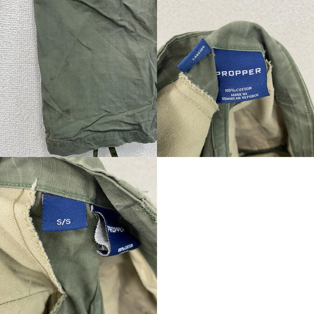 PROPPER　プロッパー　カーゴパンツ　カーキグリーン　Sサイズ