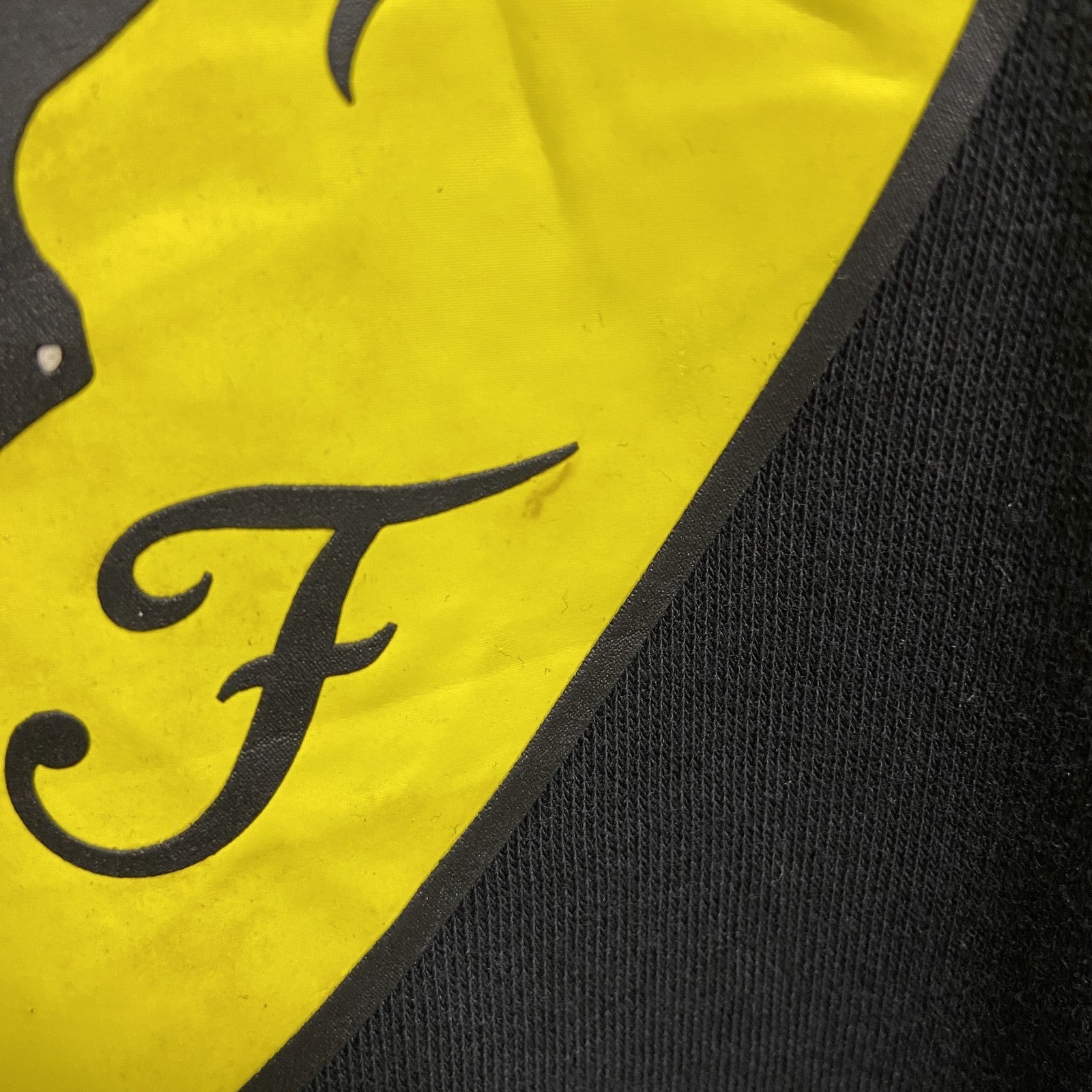 古着 used　PUMA Ferrari　プーマ　フェラーリ　コラボ　長袖ビッグロゴプリントパーカー　フーディー　Mサイズ
