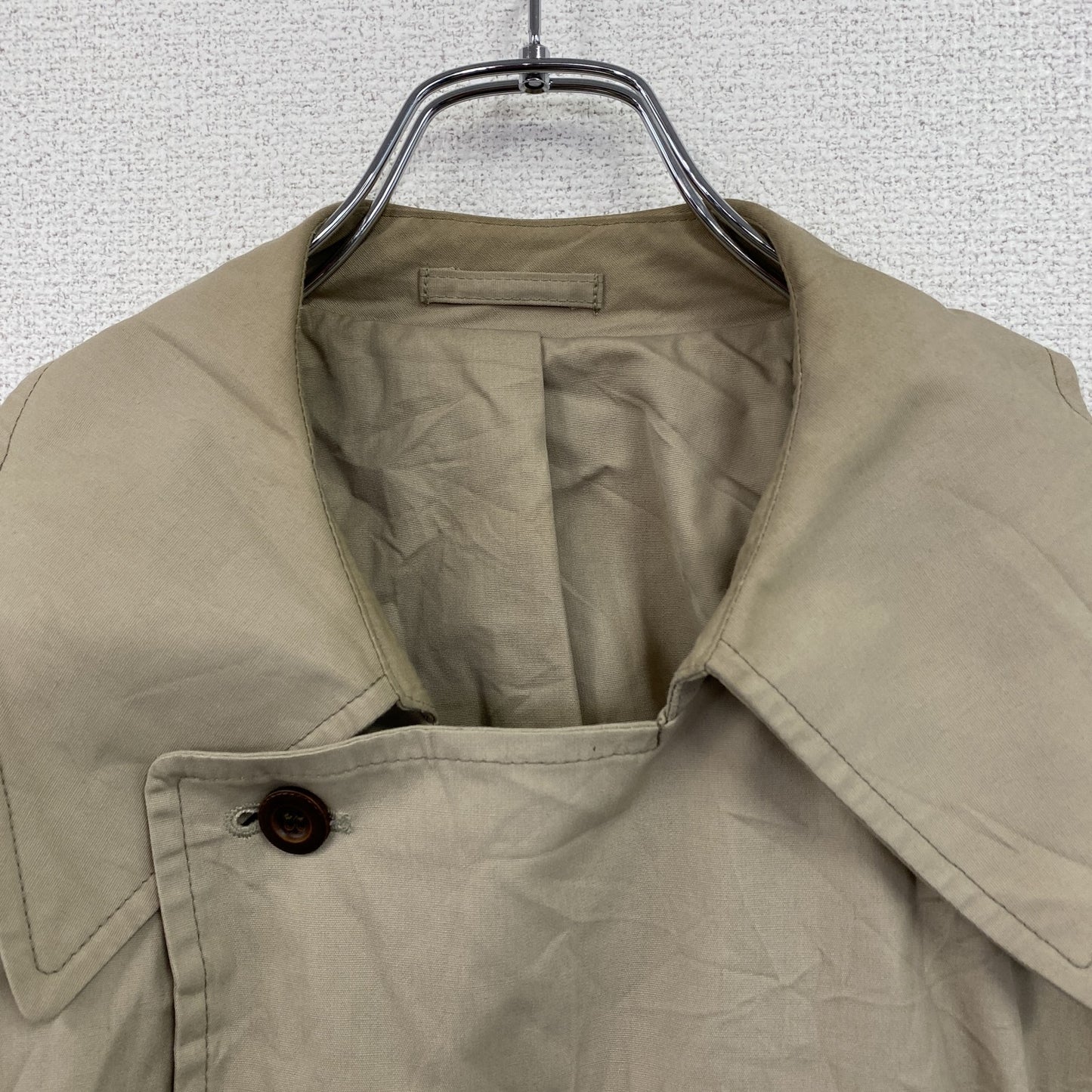 LONDON FOG　ロンドンフォグ　ダブルトレンチコート　ベージュ　42サイズ