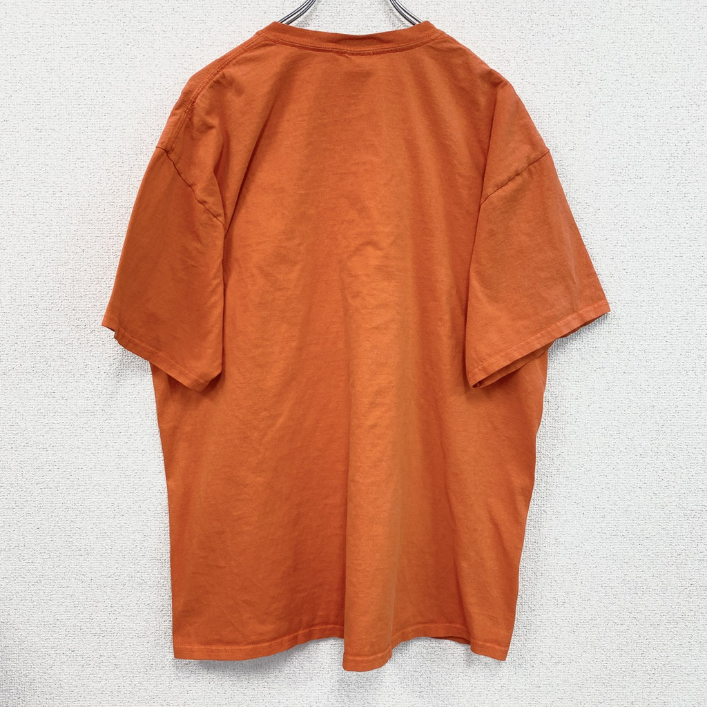 GILDAN　ギルダン　Jan Smit　ヤン・スミット　半袖プリントシンガーTシャツ　クルーネック　オレンジ　XLサイズ