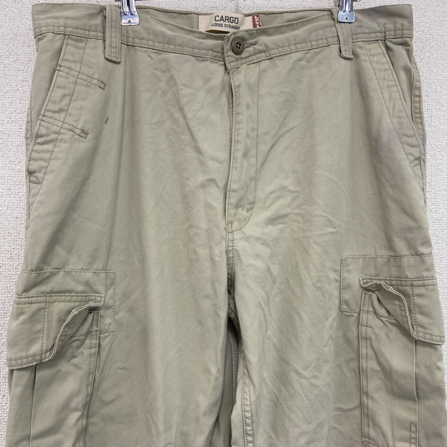 Levi's　リーバイス　LOOSE STRAIGHT 　カーゴパンツ　ベージュ　W36サイズ