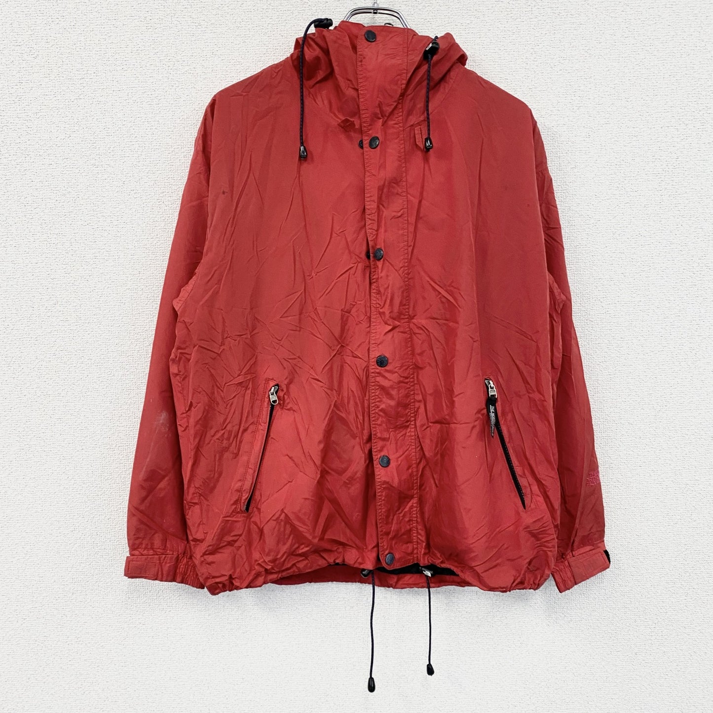 THE NORTH FACE　ザ・ノースフェイス　マウンテンパーカー　ハの字ポケット　赤　レッド　Lサイズ