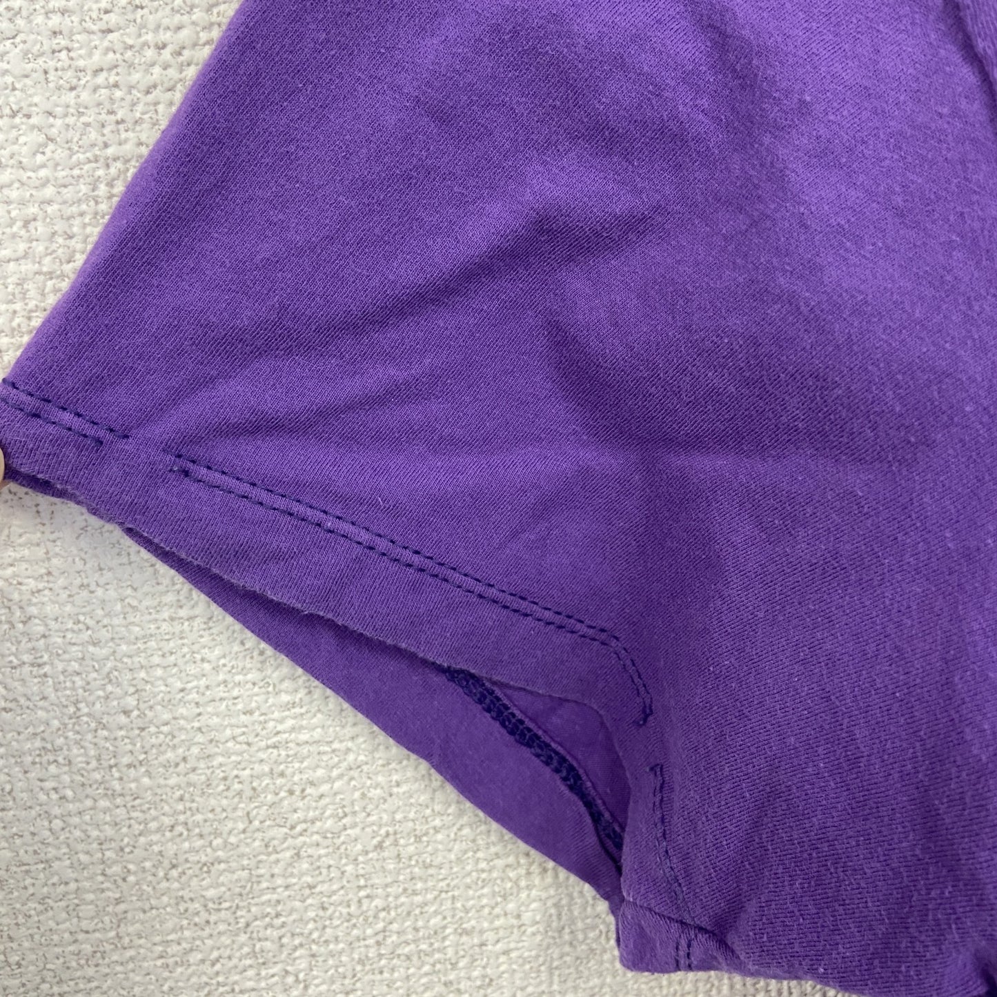 古着 used　DORAGONBALLZ ドラゴンボール 　半袖オリジナルアニメプリントTシャツ　紫　クルーネック　XLサイズ