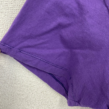 古着 used　DORAGONBALLZ ドラゴンボール 　半袖オリジナルアニメプリントTシャツ　紫　クルーネック　XLサイズ