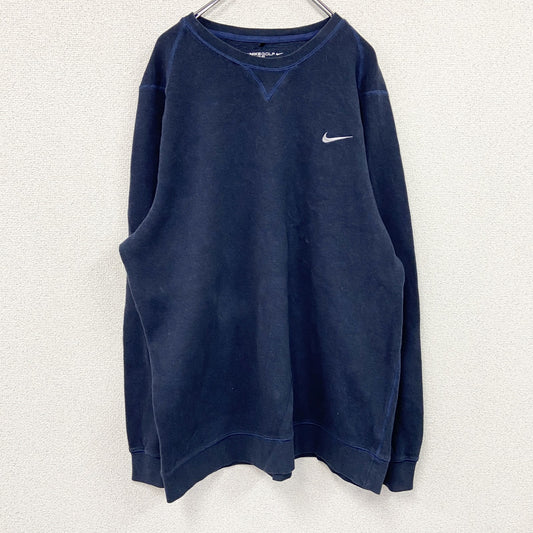 NIKE　ナイキ　スウェット/トレーナー　前V　紺　ネイビー　2XLサイズ