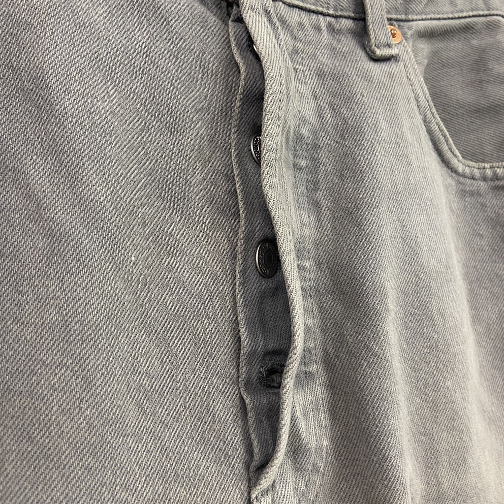 Levi's　リーバイス　501　デニムパンツ/ジーンズ　ボタンフライ　灰色　グレー