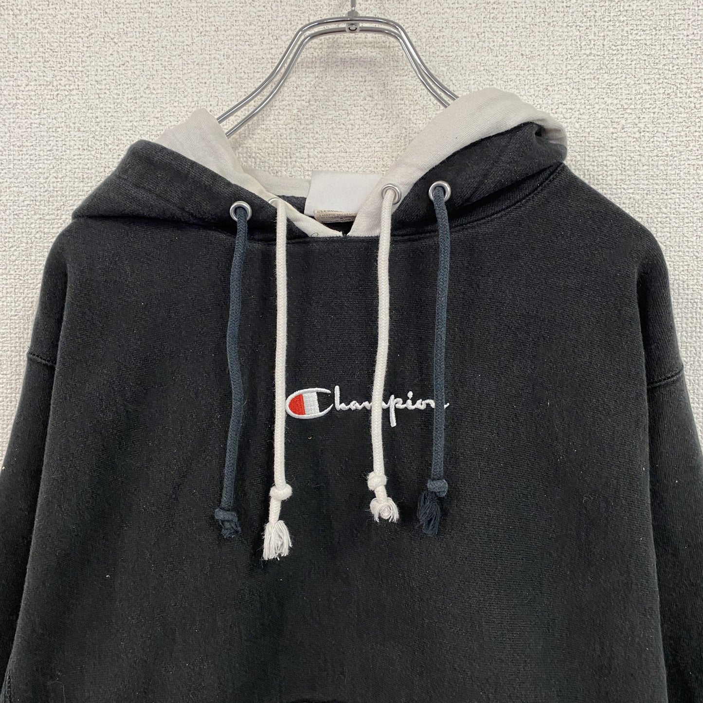 Champion　チャンピオン　リバースウィーブ　スウェットパーカー/フーディー　黒　ブラック　Mサイズ