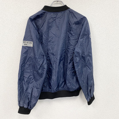 90s　MICHIKO LONDON KOSHINO　ミチコロンドンコシノ　MA-1/ブルゾン　ボンバージャケット　ネイビー