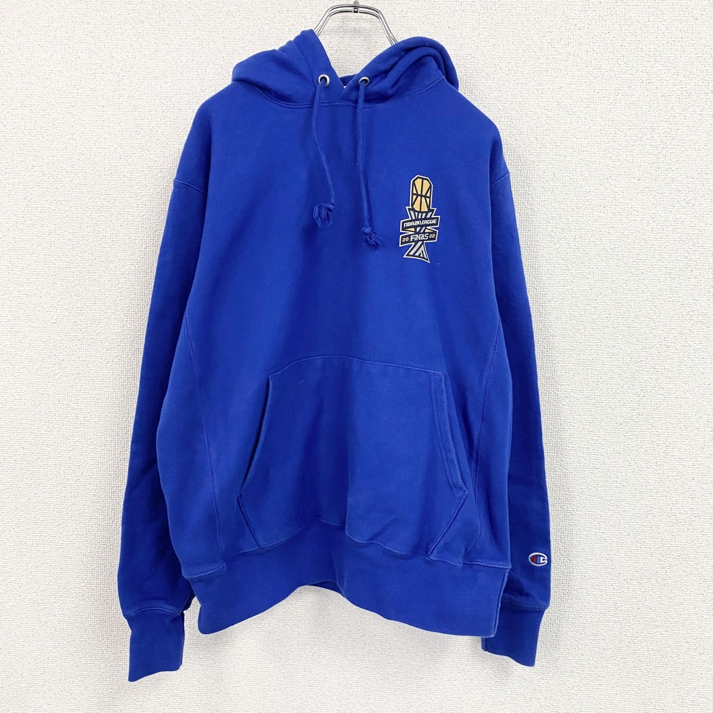 Champion　チャンピオン　リバースウィーブ　NBA　スウェットパーカー/フーディー　青　ブルー　Mサイズ