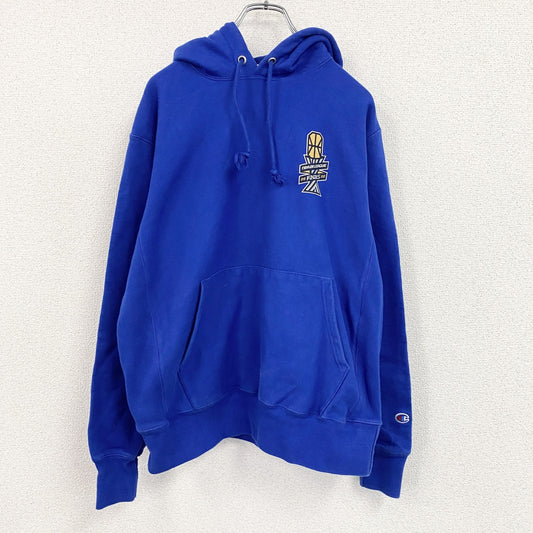 Champion　チャンピオン　リバースウィーブ　NBA　スウェットパーカー/フーディー　青　ブルー　Mサイズ