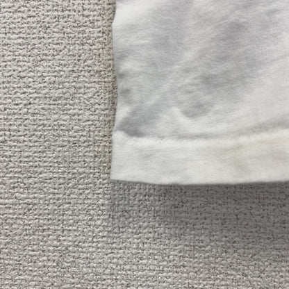 古着 used　SIGUNAL SPORT　半袖プリントTシャツ　BERMUDA　白　シングルステッチ　90s　XLサイズ
