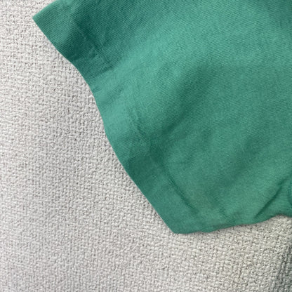 古着 used　オニータ　90s　半袖プリントTシャツ　USA製　シングルステッチ　草　リーフ　緑　グリーン　Lサイズ