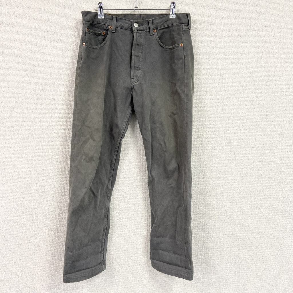 Levi's　リーバイス　501　デニムパンツ/ジーンズ　ボタンフライ　灰色　グレー