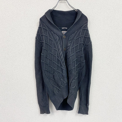 HILFIGER DENIM　ヒルフィガーデニム　コットンニットカーディガン　紺　ネイビー　Sサイズ
