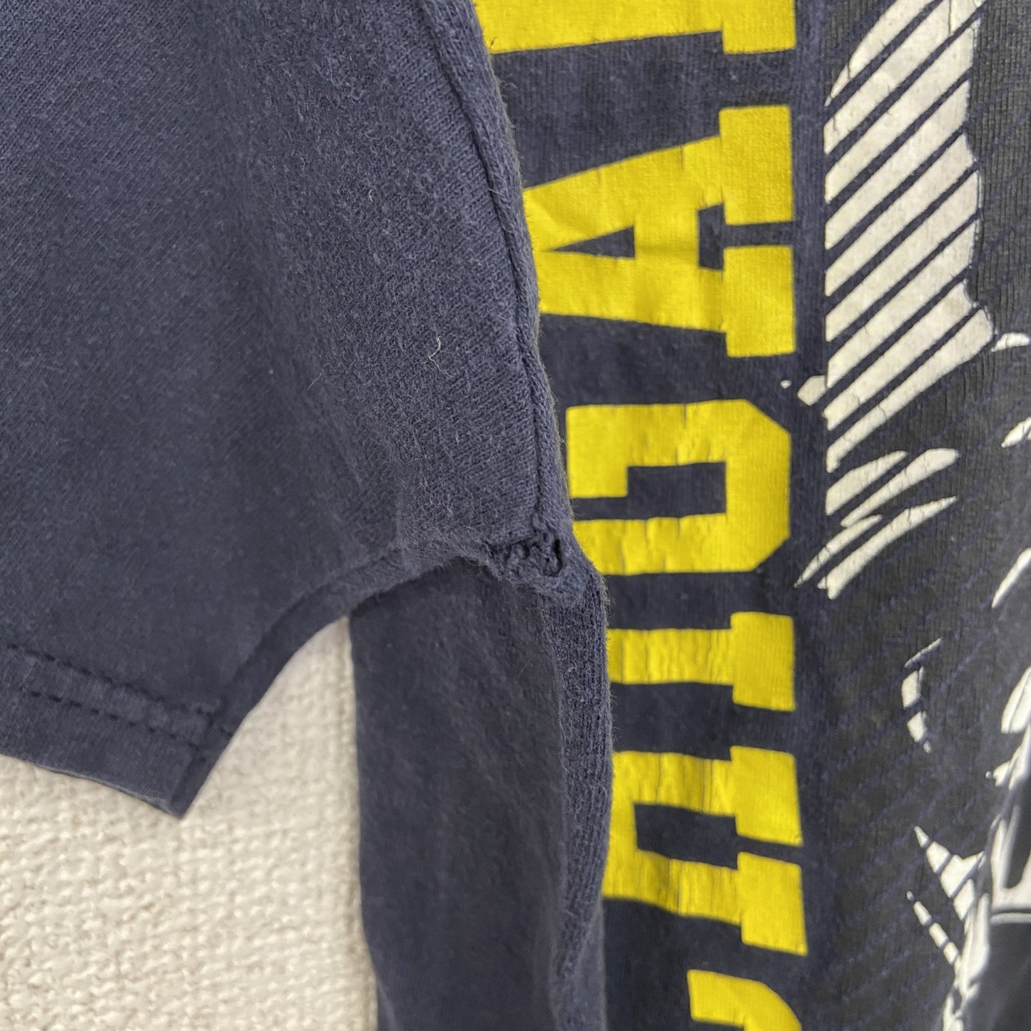 古着 used　champion チャンピオン　半袖プリントTシャツ　スターウォーズ　ダースベイダー　ネイビー　レトロ　Sサイズ