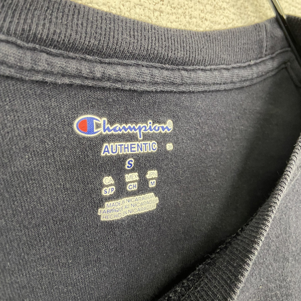 古着 used　champion チャンピオン　半袖プリントTシャツ　スターウォーズ　ダースベイダー　ネイビー　レトロ　Sサイズ