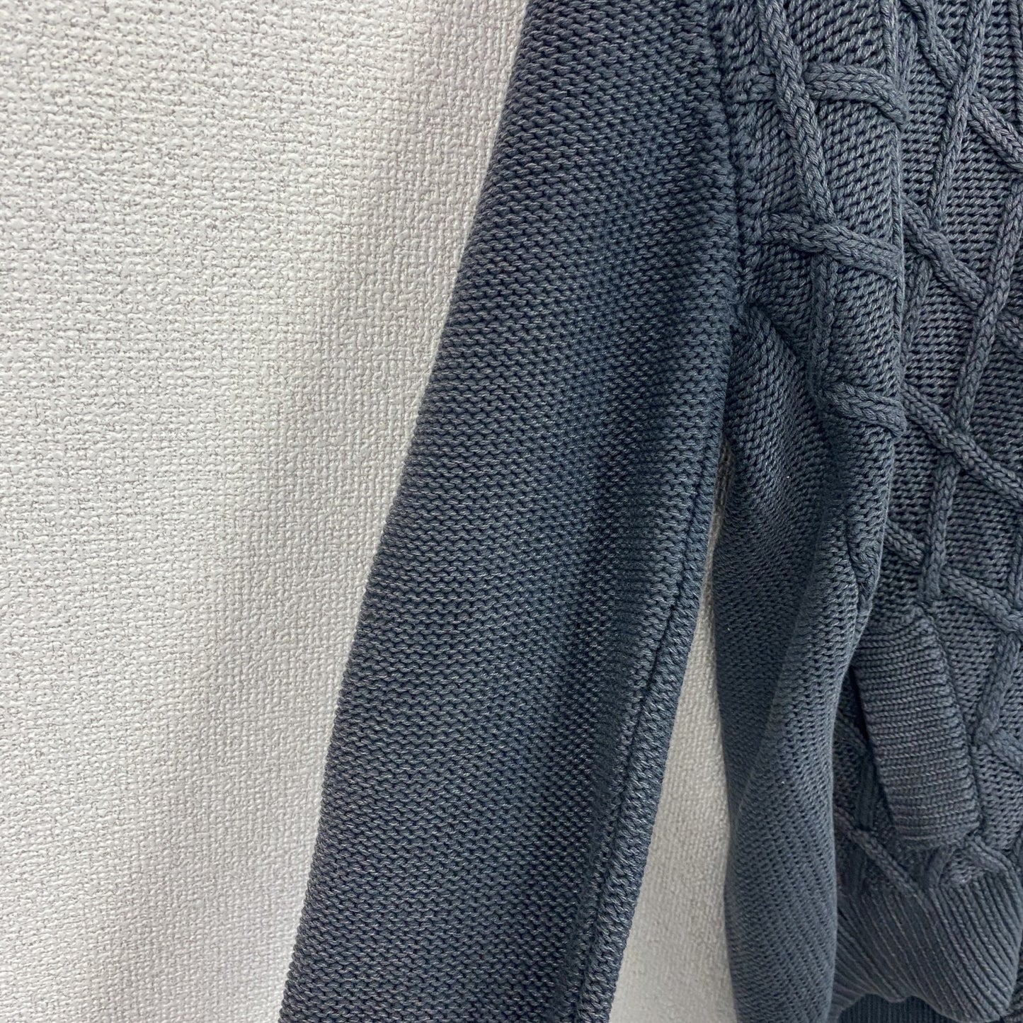 HILFIGER DENIM　ヒルフィガーデニム　コットンニットカーディガン　紺　ネイビー　Sサイズ