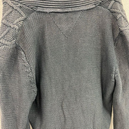 HILFIGER DENIM　ヒルフィガーデニム　コットンニットカーディガン　紺　ネイビー　Sサイズ
