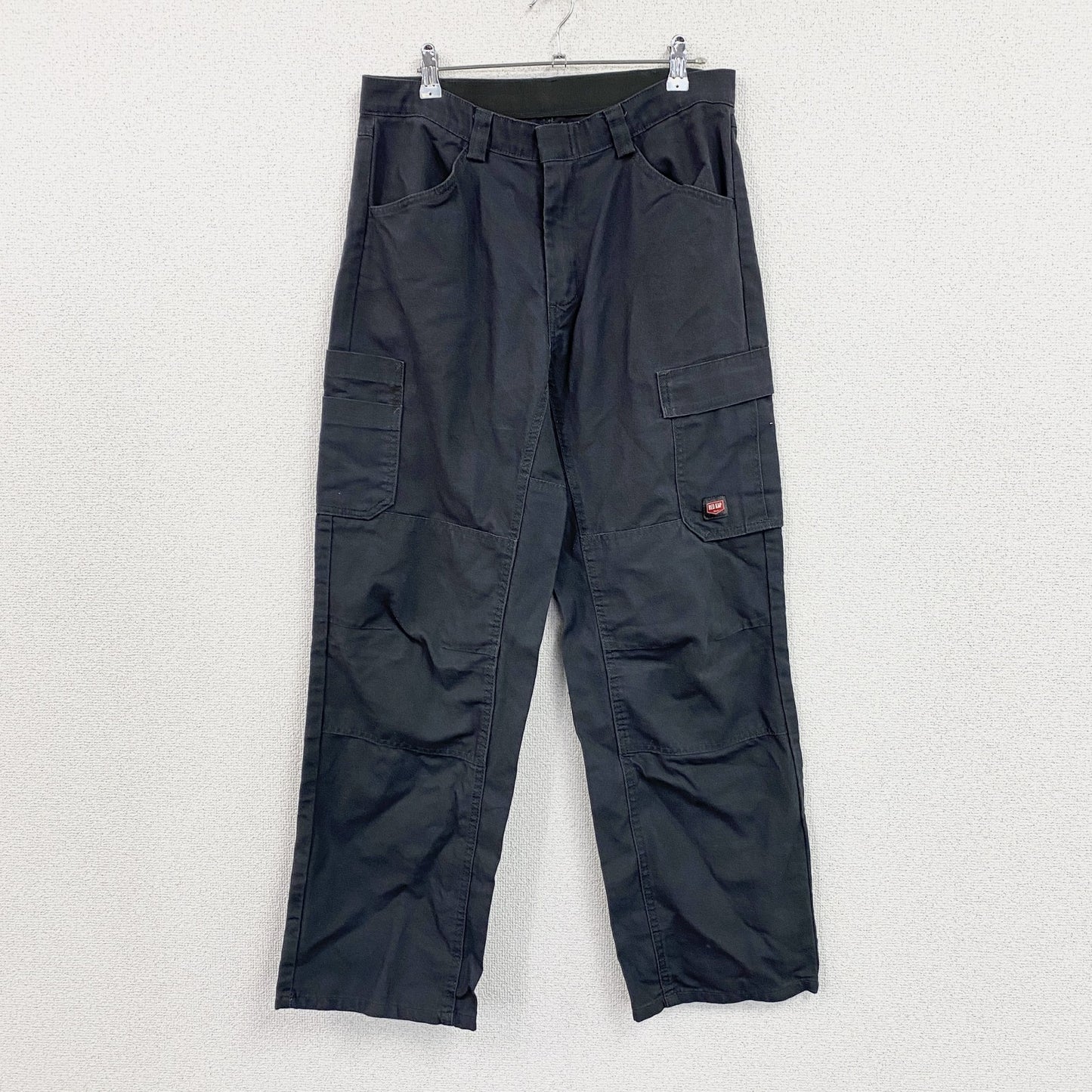 RED KAP　レッドキャップ　カーゴパンツ　ワークパンツ　ジップフライ　ダークグレー　32サイズ　