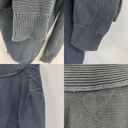 HILFIGER DENIM　ヒルフィガーデニム　コットンニットカーディガン　紺　ネイビー　Sサイズ