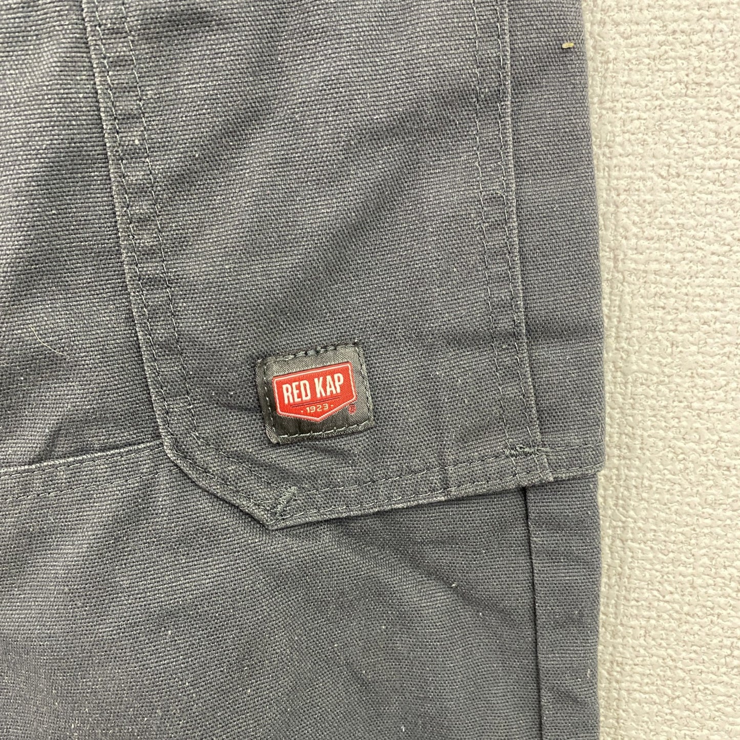 RED KAP　レッドキャップ　カーゴパンツ　ワークパンツ　ジップフライ　ダークグレー　32サイズ　