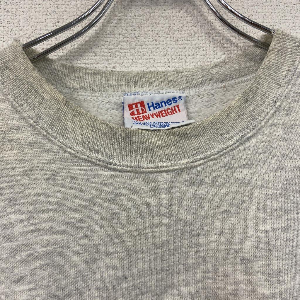 Hanes　ヘインズ　スウェット/トレーナー　霜降りグレー　Lサイズ