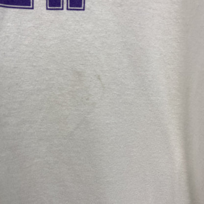 古着 used　DORAGONBALLZ　半袖オリジナルアニメプリントTシャツ　白　フリーザ　カジュアル　クルーネック　Sサイズ