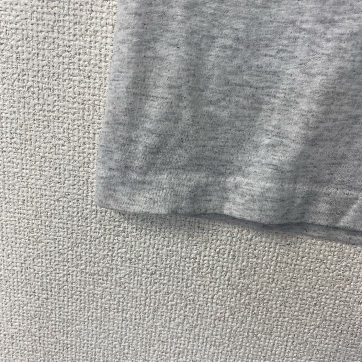 古着 used　90s　半袖アニマルプリントTシャツ　USA製　シングルステッチ　鴨　ダック　灰色　グレー　Lサイズ