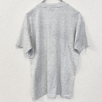古着 used　90s　半袖アニマルプリントTシャツ　USA製　シングルステッチ　鴨　ダック　灰色　グレー　Lサイズ