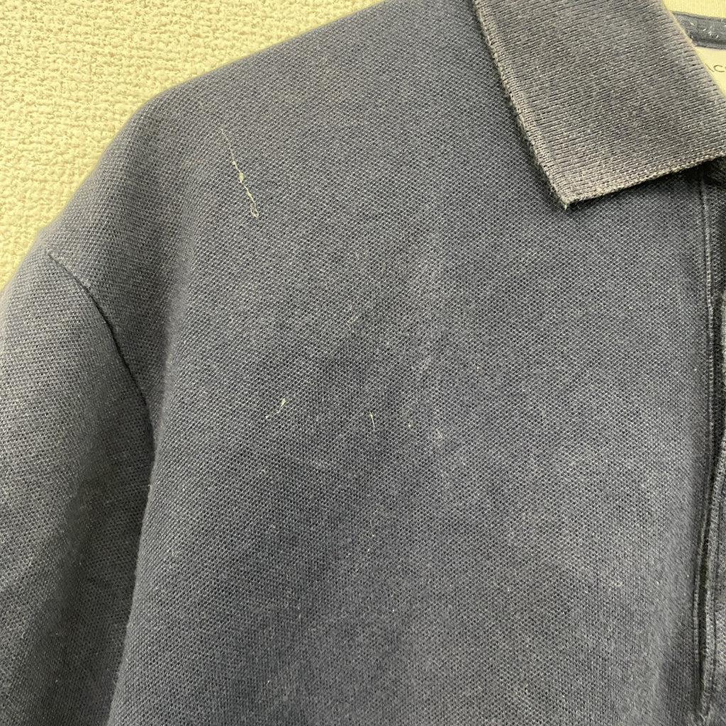 LACOSTE　ラコステ　半袖ポロシャツ　紺　ネイビー　Lサイズ