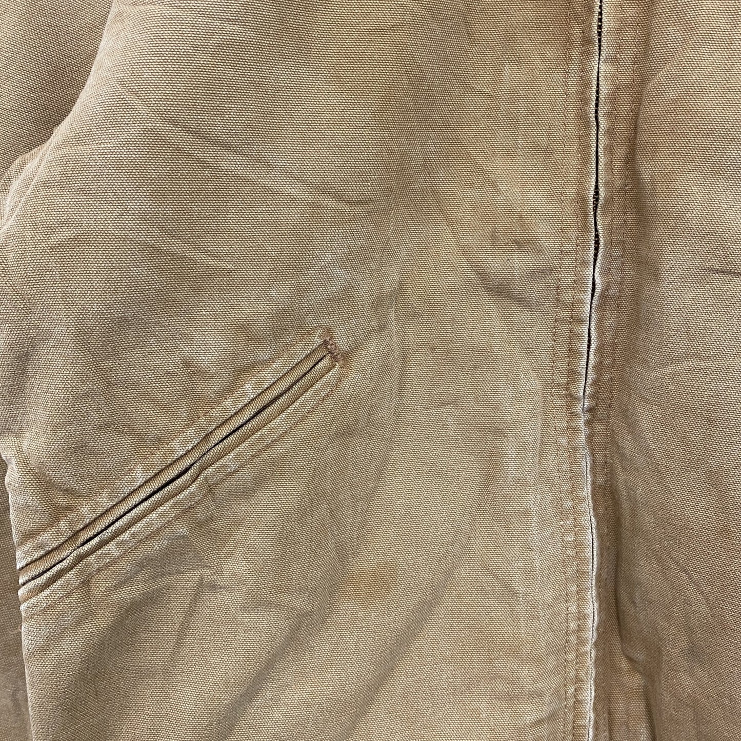 00s　Carhartt　カーハート　デトロイトジャケット　ダックジャケット　ブランケットライナー　茶色　ブラウン