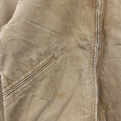 00s　Carhartt　カーハート　デトロイトジャケット　ダックジャケット　ブランケットライナー　茶色　ブラウン