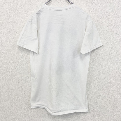 古着 used　DORAGONBALLZ　半袖オリジナルアニメプリントTシャツ　白　フリーザ　カジュアル　クルーネック　Sサイズ