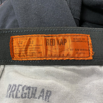 RED KAP　レッドキャップ　カーゴパンツ　ワークパンツ　ジップフライ　ダークグレー　32サイズ　