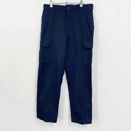 RED KAP　レッドキャップ　カーゴパンツ　ワークパンツ　ジップフライ　紺　ネイビー　34サイズ　
