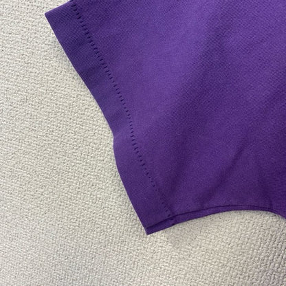 古着 used　フルーツオブザルーム　90s　半袖プリントTシャツ　コットン100%　シングルステッチ　猫　紫　Lサイズ