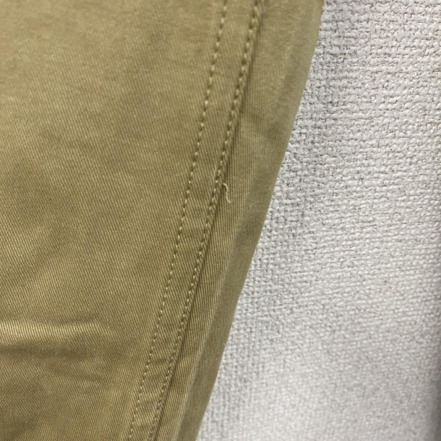 90s　Duck Head　ダックヘッド　チノパンツ　ボタンフライ　比翼仕立て　ヴィンテージ　ベージュ　W33サイズ