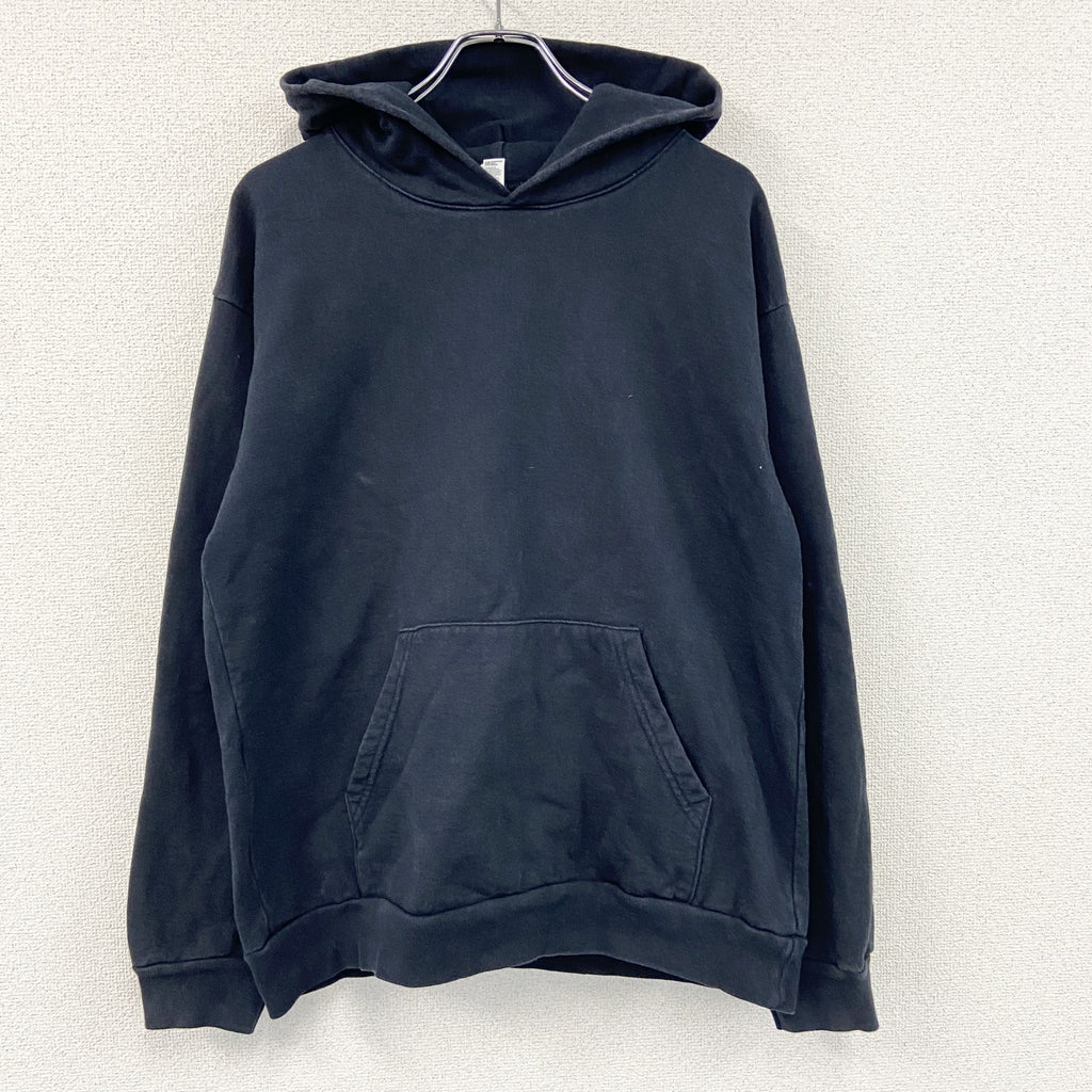 LOS ANGELES APPAREL　ロサンゼルスアパレル　スウェットパーカー/フーディー　黒　ブラック　Lサイズ