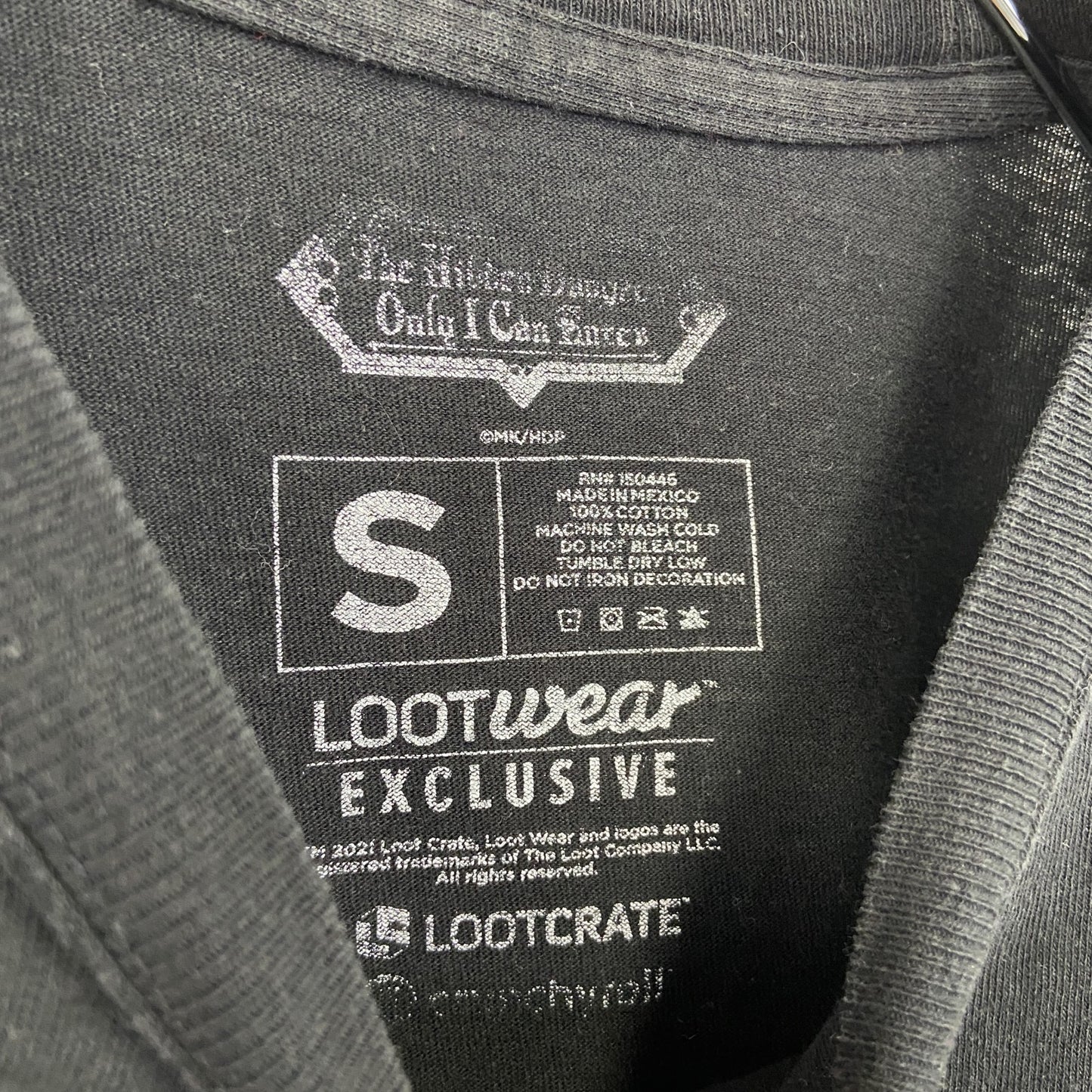 古着 used　俺だけが入れる隠しダジョン　半袖オリジナルアニメプリントTシャツ　黒　瀬戸メグル　クルーネック　Sサイズ