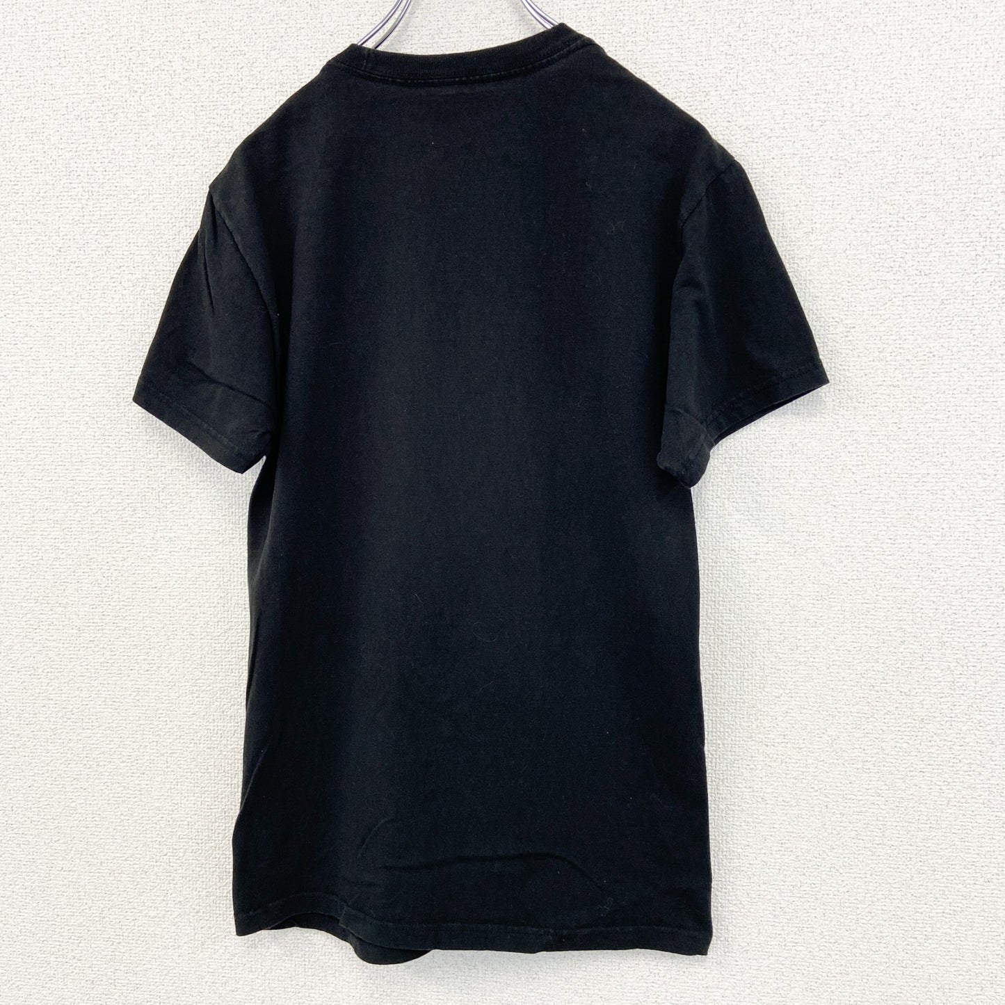 古着 used　俺だけが入れる隠しダジョン　半袖オリジナルアニメプリントTシャツ　黒　瀬戸メグル　クルーネック　Sサイズ