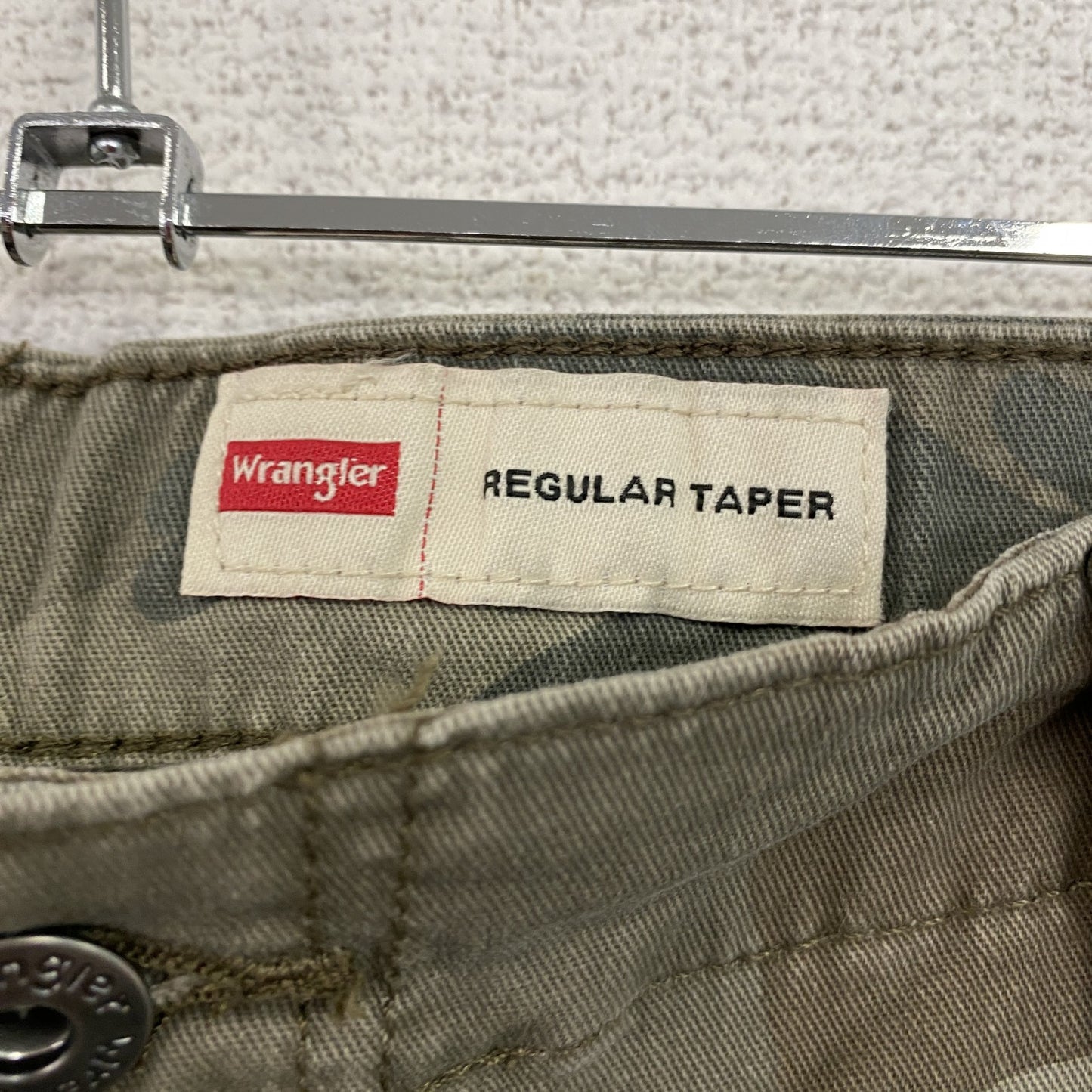 Wrangler　ラングラー　カーゴパンツ　ジップフライ　迷彩　カモフラ　カーキ　30サイズ