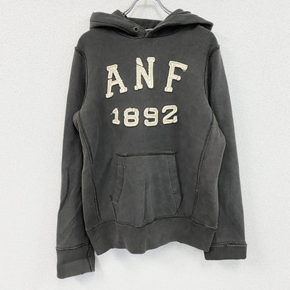 90s　Abercrombie&Fitch　アバクロンビー&フィッチ　スウェットパーカー/フーディー　ブラック　Sサイズ
