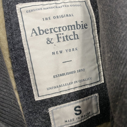 90s　Abercrombie&Fitch　アバクロンビー&フィッチ　スウェットパーカー/フーディー　ブラック　Sサイズ