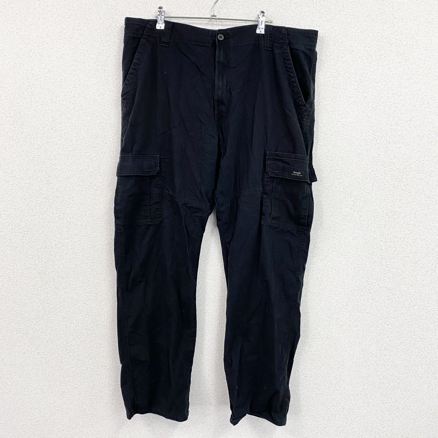 Wrangler　ラングラー　カーゴパンツ　ワークパンツ　ジップフライ　黒　ブラック　40サイズ