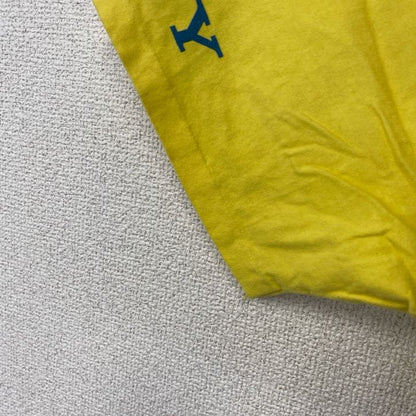 古着 used　90s　SONY　ソニー　半袖プリントTシャツ　USA製　ウォークマン　シングルステッチ　黄　イエロー　XLサイズ