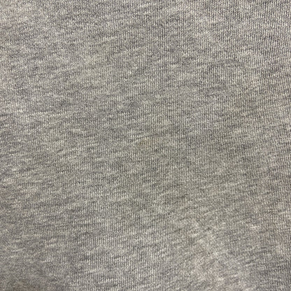古着 used　Reebok リーボック　長袖ワンポイントロゴ刺繍スウェット　トレーナー　オーバーサイズ　グレー　XXLサイズ